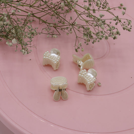 Small Pearl Hair Clutcher Mixed Design (Random Selection)