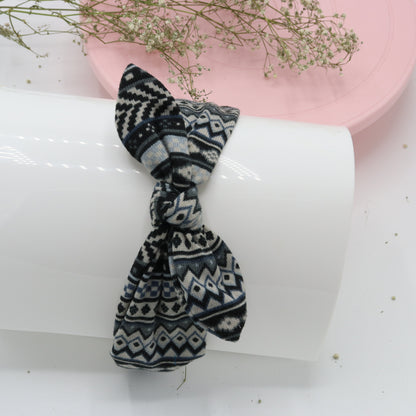 Cozy Grey Elegance Hairband