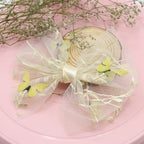 Butterfly Charm Net Hair Bow