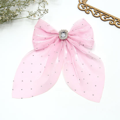 Sparkle Partywear Hair Bow Clip
