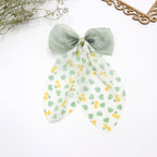 Cherry Blossom Oriental Hair Bow Clip