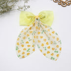 Cherry Blossom Oriental Hair Bow Clip
