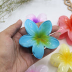 Tropical Flower Hair Claw Clip (Large)