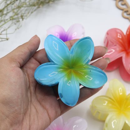 Tropical Flower Hair Claw Clip (Large)