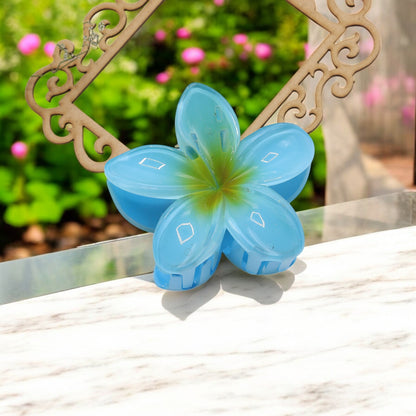 Tropical Flower Hair Claw Clip (Large)