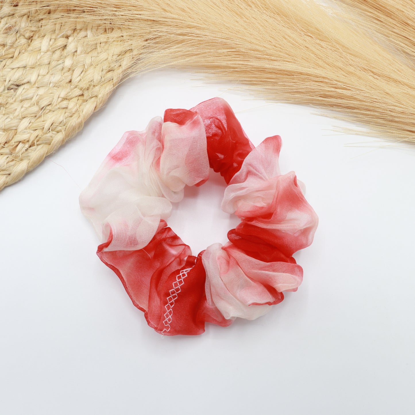 Organza Printed Scrunchies