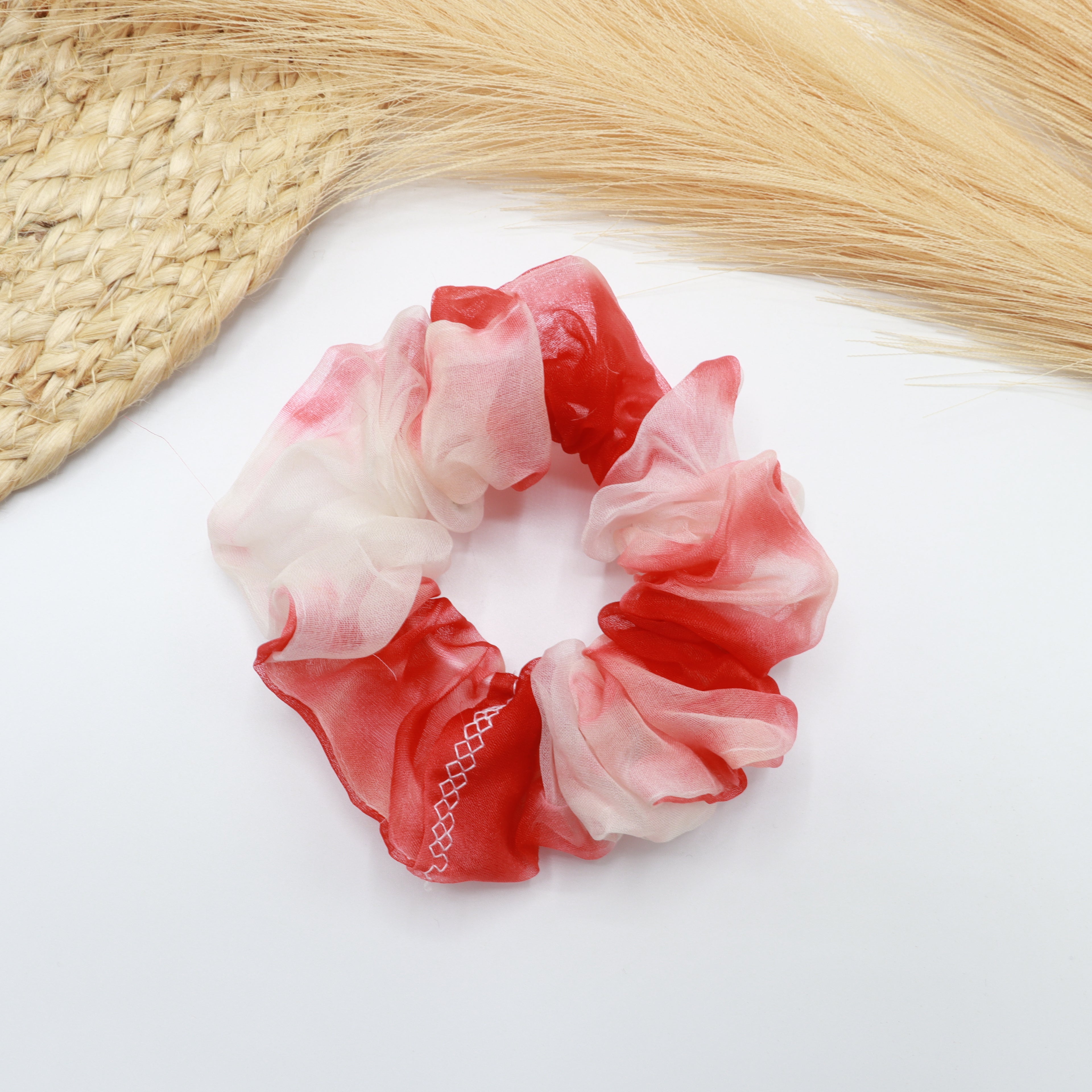 Organza Printed Scrunchies