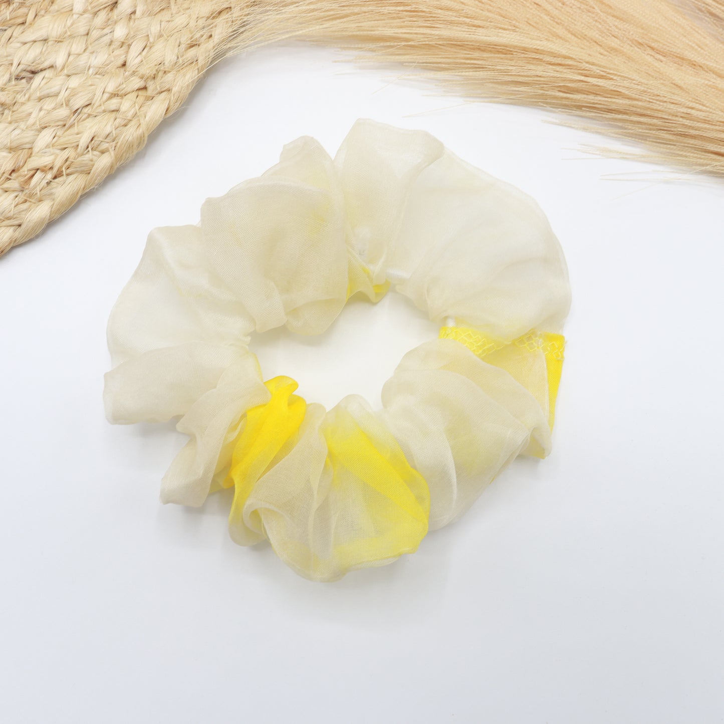 Organza Printed Scrunchies