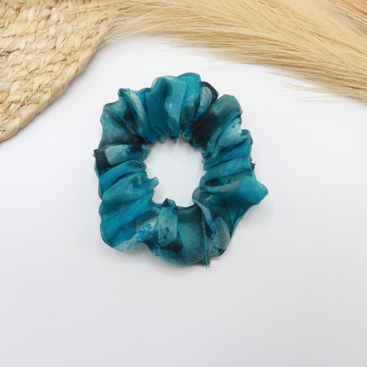 Organza Printed Scrunchies