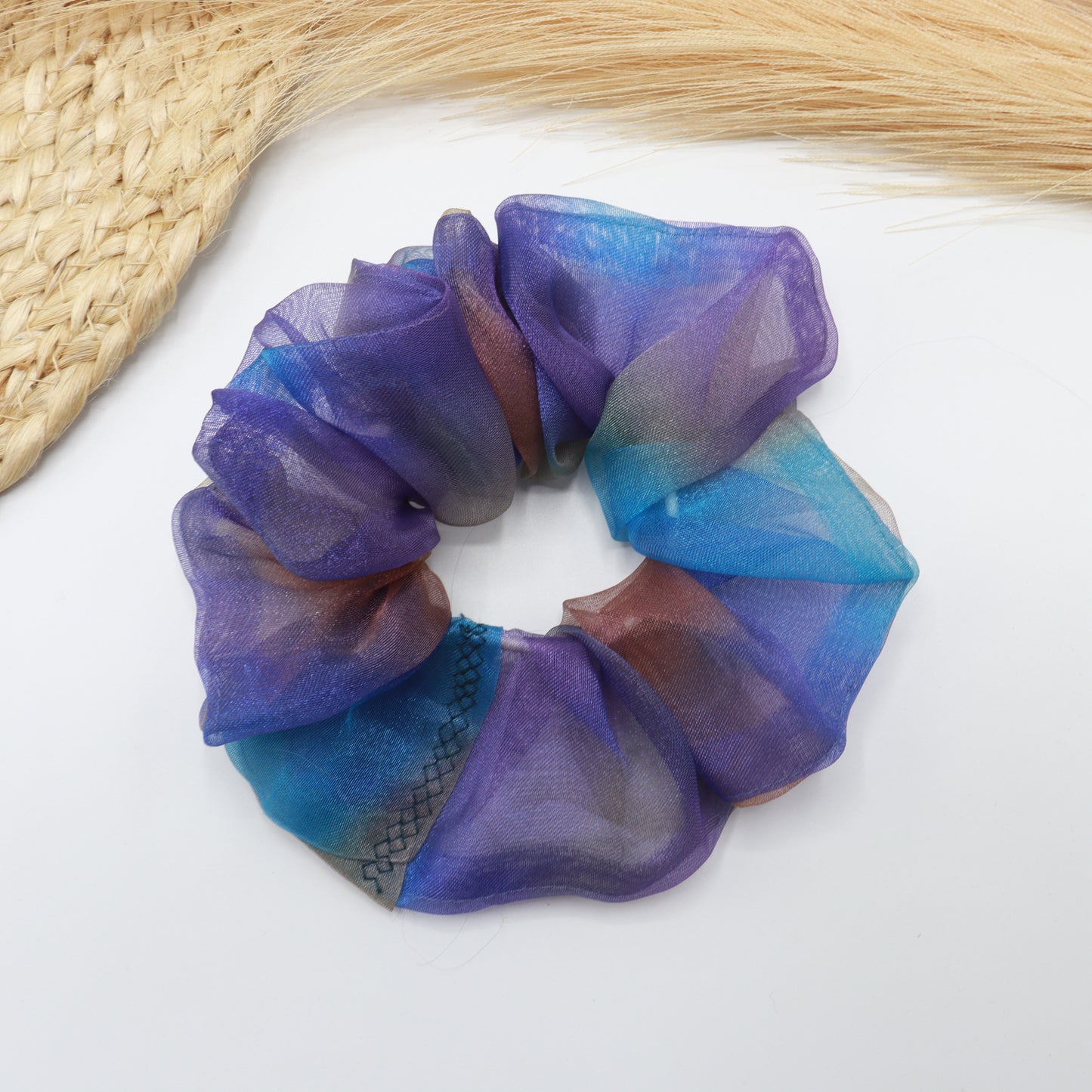 Organza Printed Scrunchies