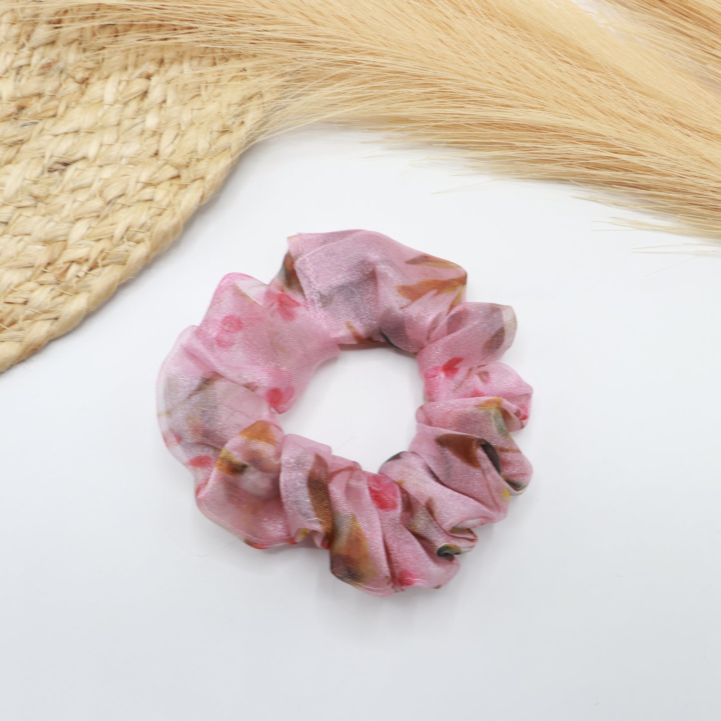 Organza Printed Scrunchies