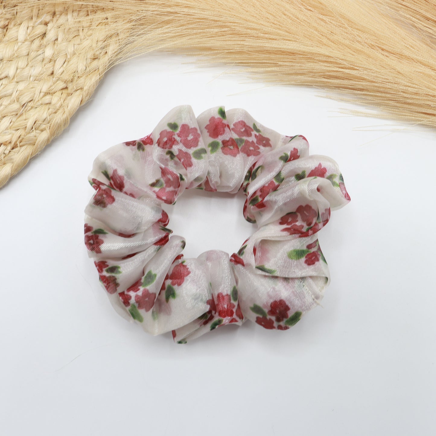 Organza Printed Scrunchies