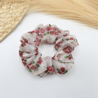 Organza Printed Scrunchies