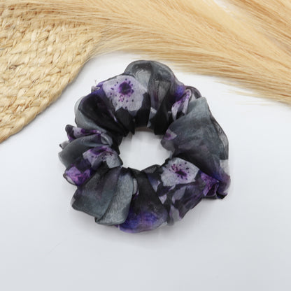 Organza Printed Scrunchies