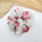 Organza Printed Scrunchies
