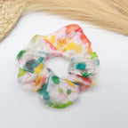 Organza Printed Scrunchies