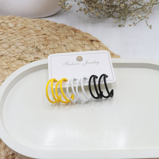 Daily Wear 3 color set earring
