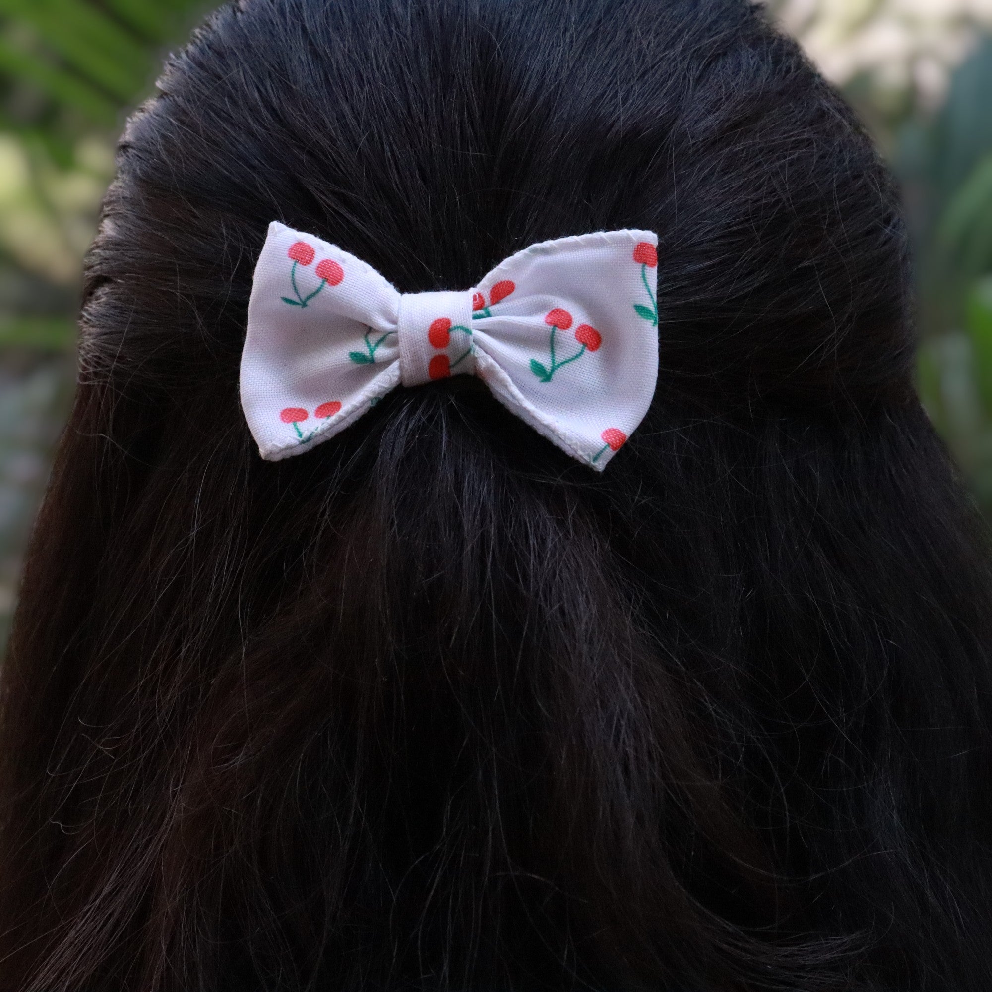 traditional style Hair bow clip S size