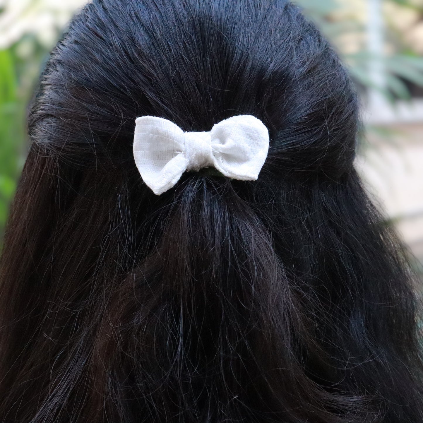 traditional style Hair bow clip S size