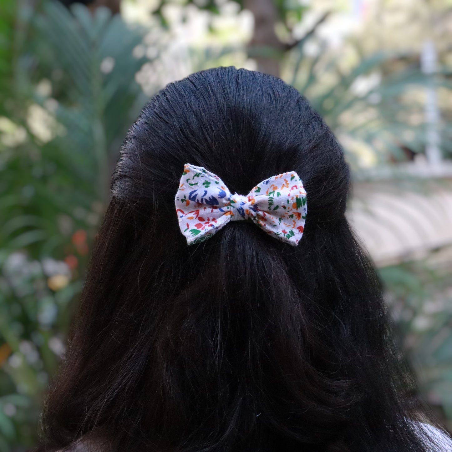 traditional style Hair bow clip S size
