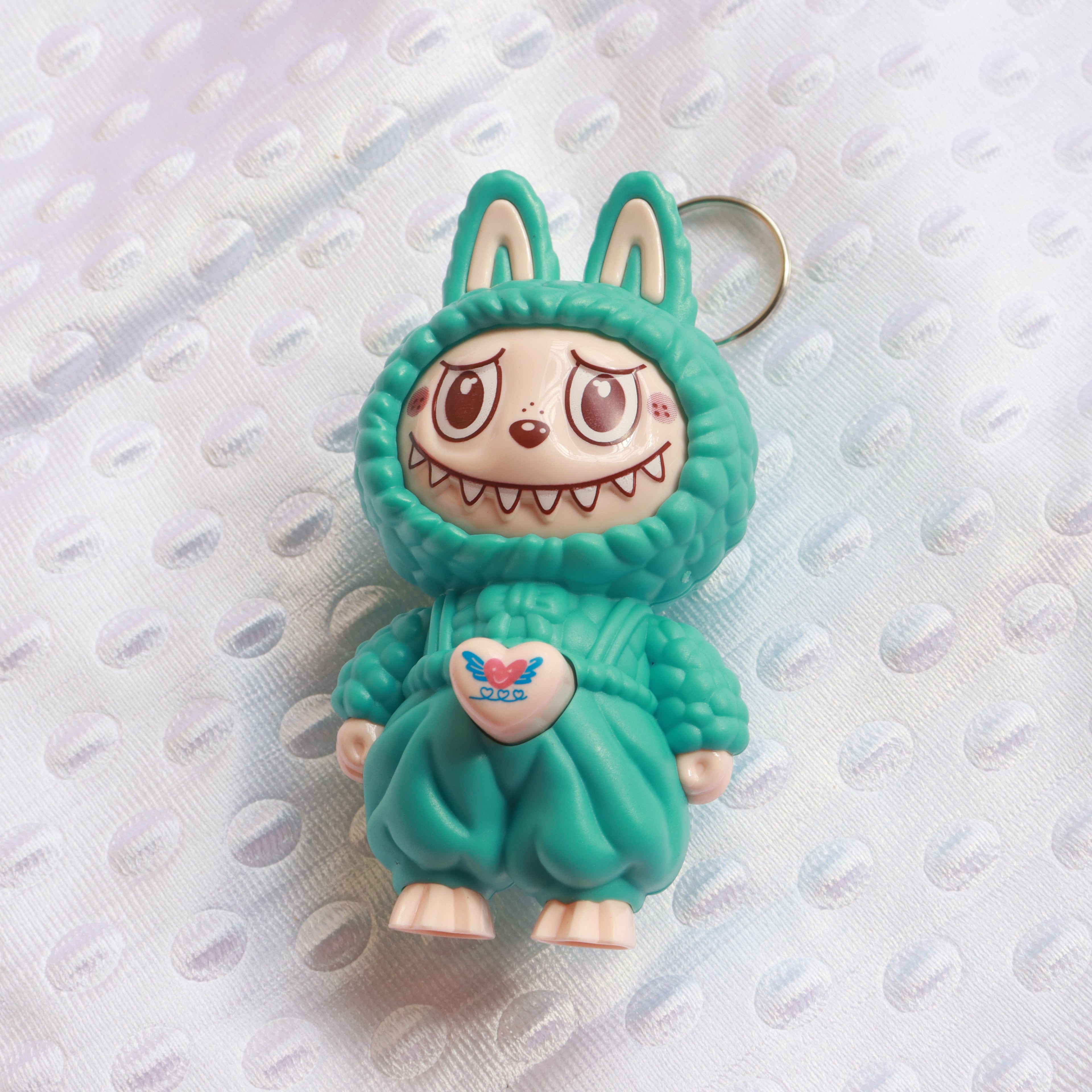 Lububu Bunny Keychain – Cute Face-Changing Expression Toy