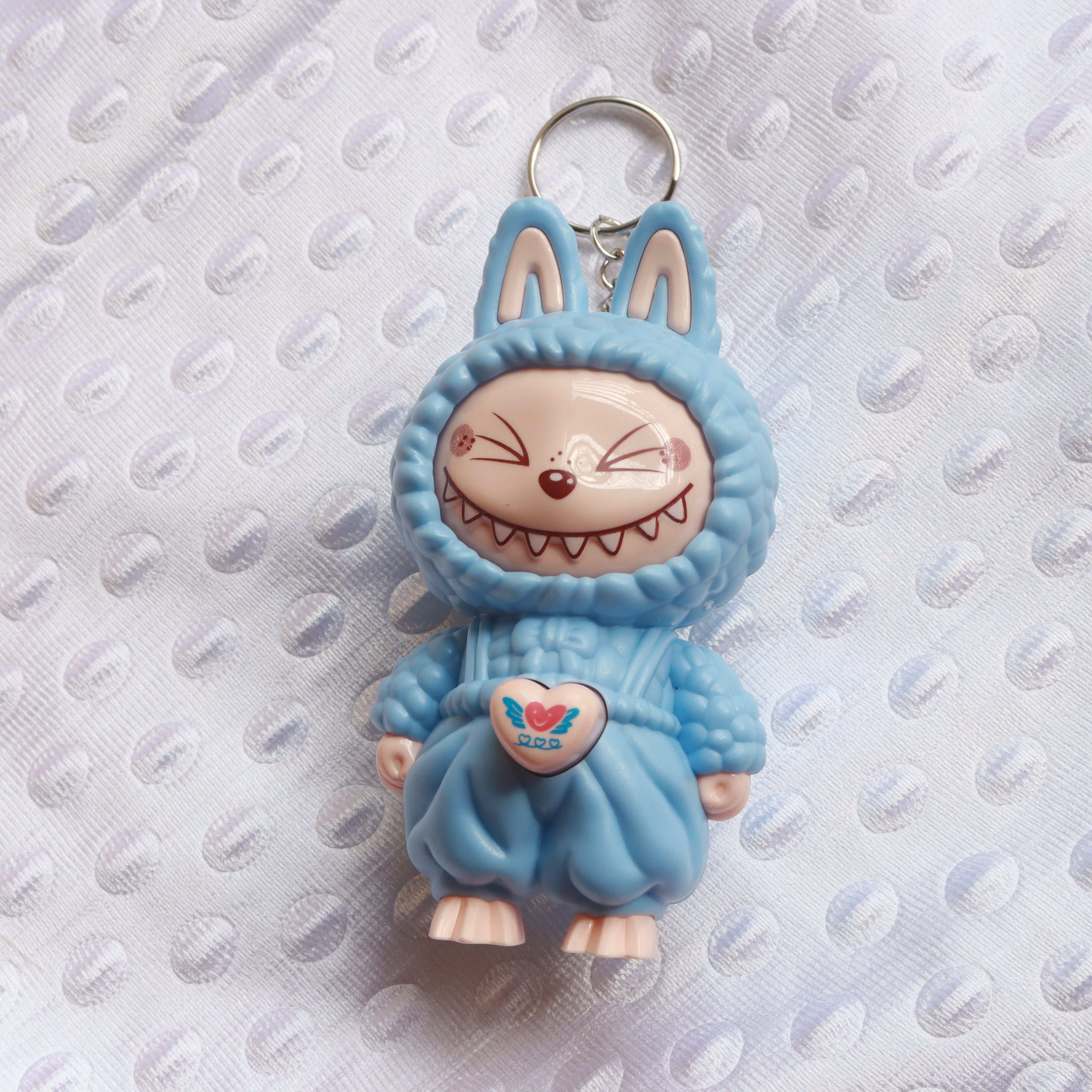 Lububu Bunny Keychain – Cute Face-Changing Expression Toy
