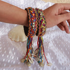 Bangles with hanging shells & pearls