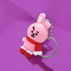 BT21 Rubber Keychain