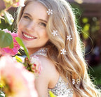 Daisy Pearl Hair Clutcher Set of 4