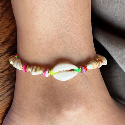 shell beach anklet