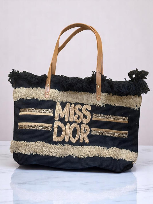 Miss Dior Canvas Tote Bag