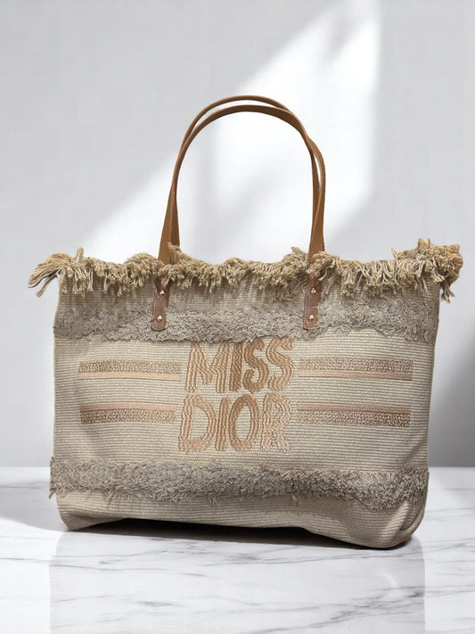 Miss Dior Canvas Tote Bag