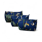 Animal Print Quilted Pouch Combo