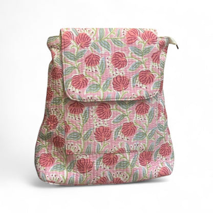 Handmade Quilted Backpack