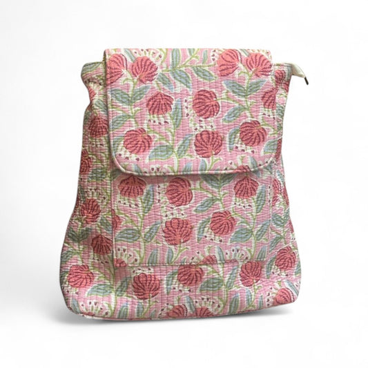 Handmade Quilted Backpack