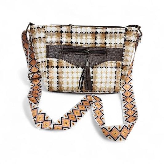 Triple Partition Sling Bag