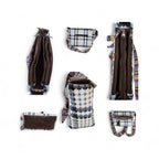 Triple Partition Sling Bag