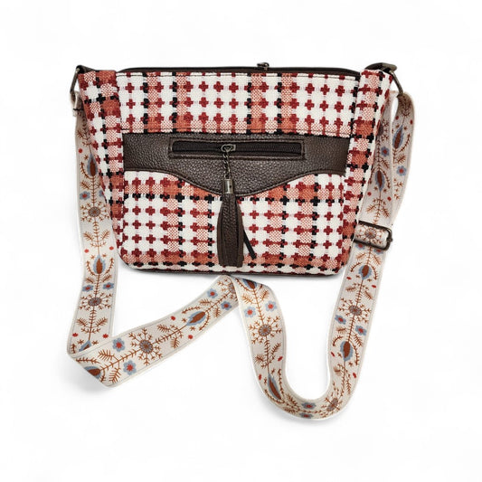 Triple Partition Sling Bag