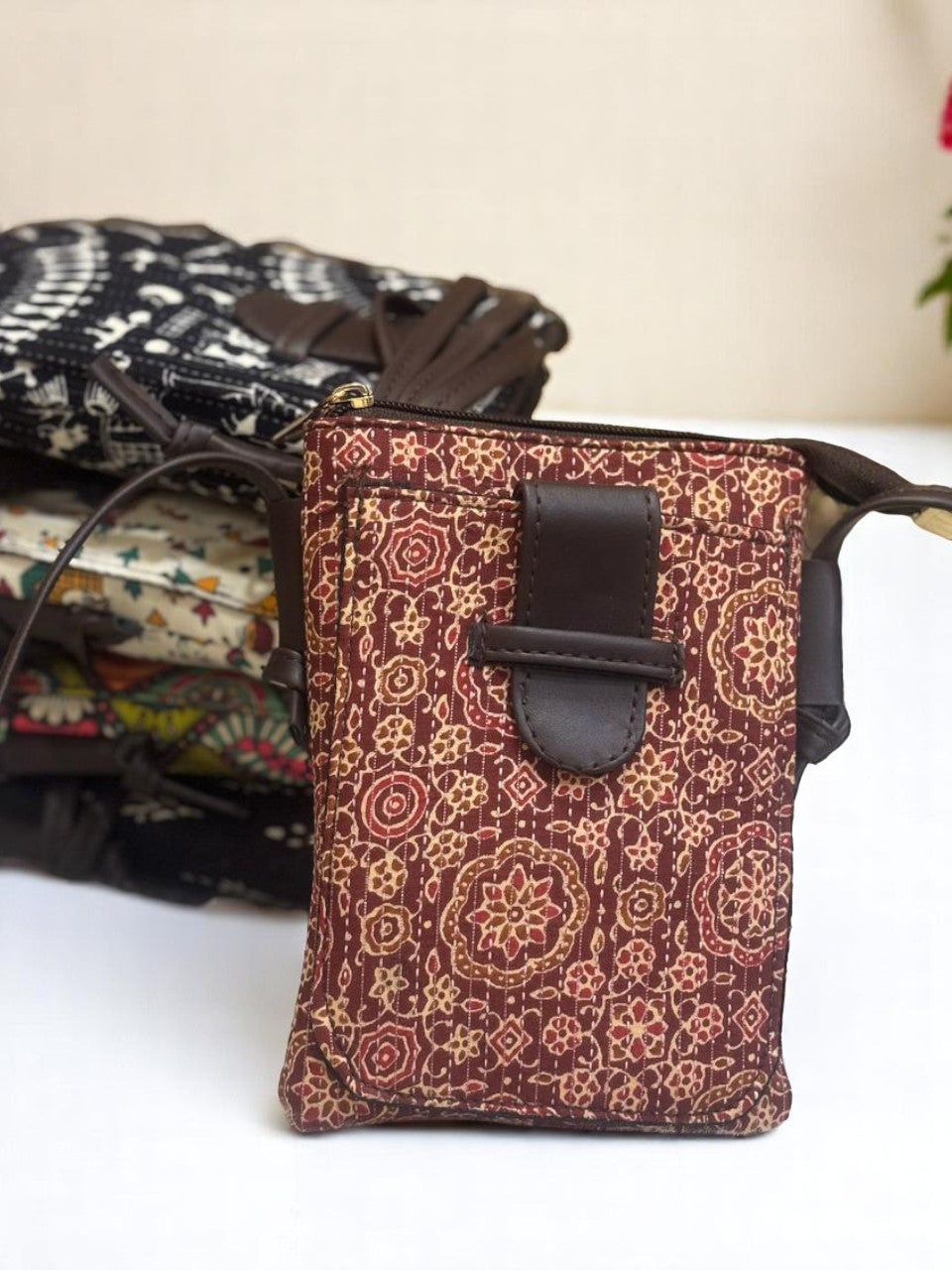 Ethnic Warli Print Sling Bag