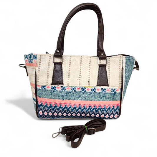 Vora Jacquard Tote Bag