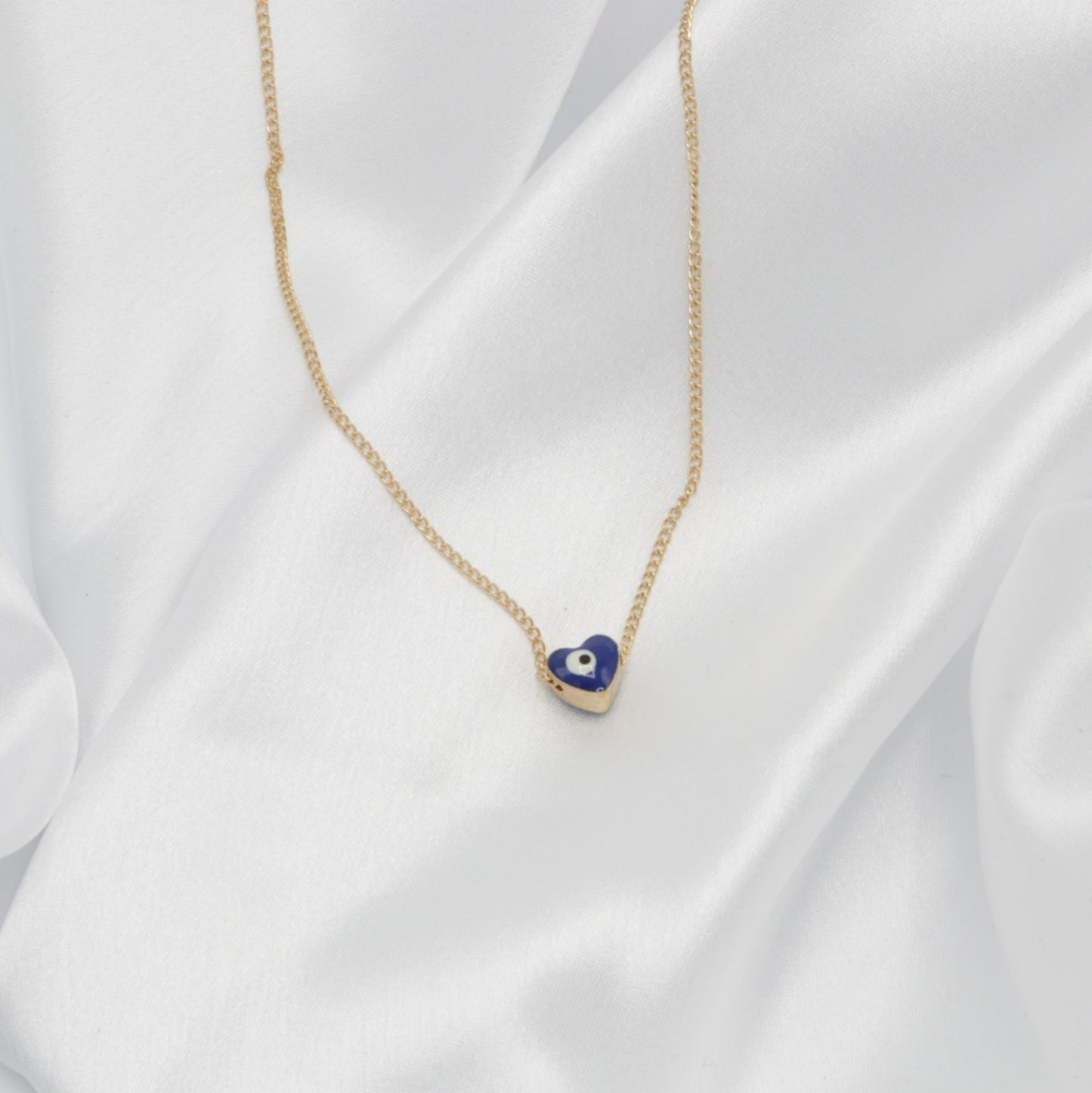 Golden Evil Eye Pendant Chain