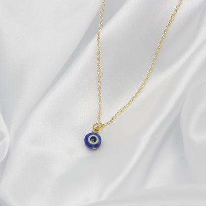 Golden Evil Eye Pendant Chain