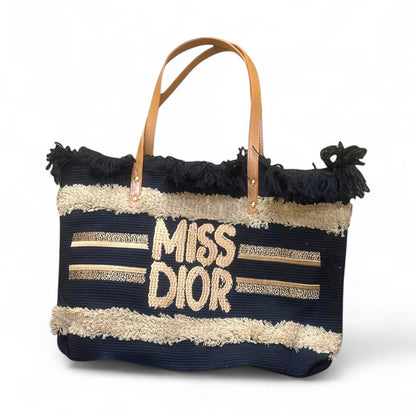 Miss Dior Canvas Tote Bag