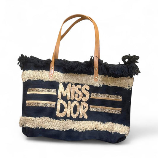 Miss Dior Canvas Tote Bag