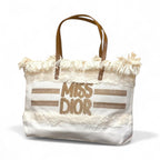 Miss Dior Canvas Tote Bag