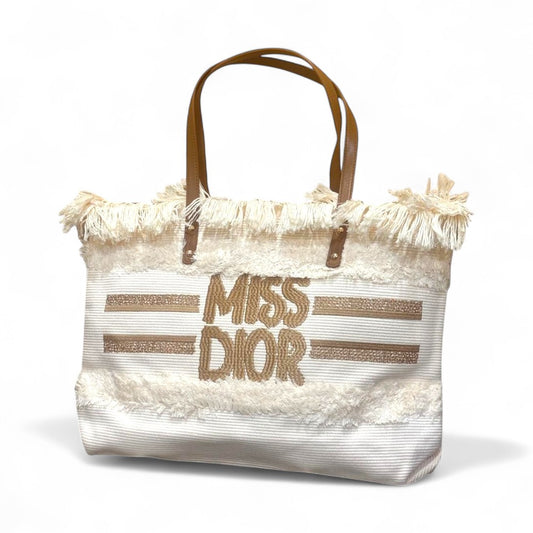 Miss Dior Canvas Tote Bag