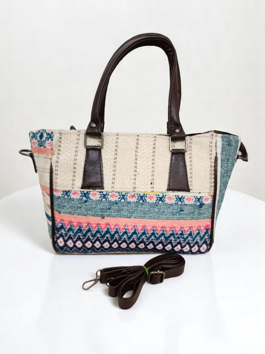 Vora Jacquard Tote Bag