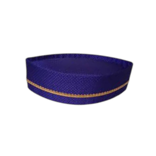 Traditional Handstitch Ready to Wear Khan Topi/Cap/Turban with Golden lace for Traditional Function
