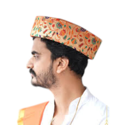 Traditional Paithani Topi – For Men & Women | Perfect for Festivals & Weddings