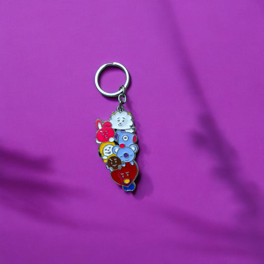 BTS metal keychain!
